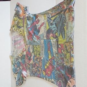 The Avengers Universal Studios Parks Women's Shirt V-neck Short Sleeve sz M